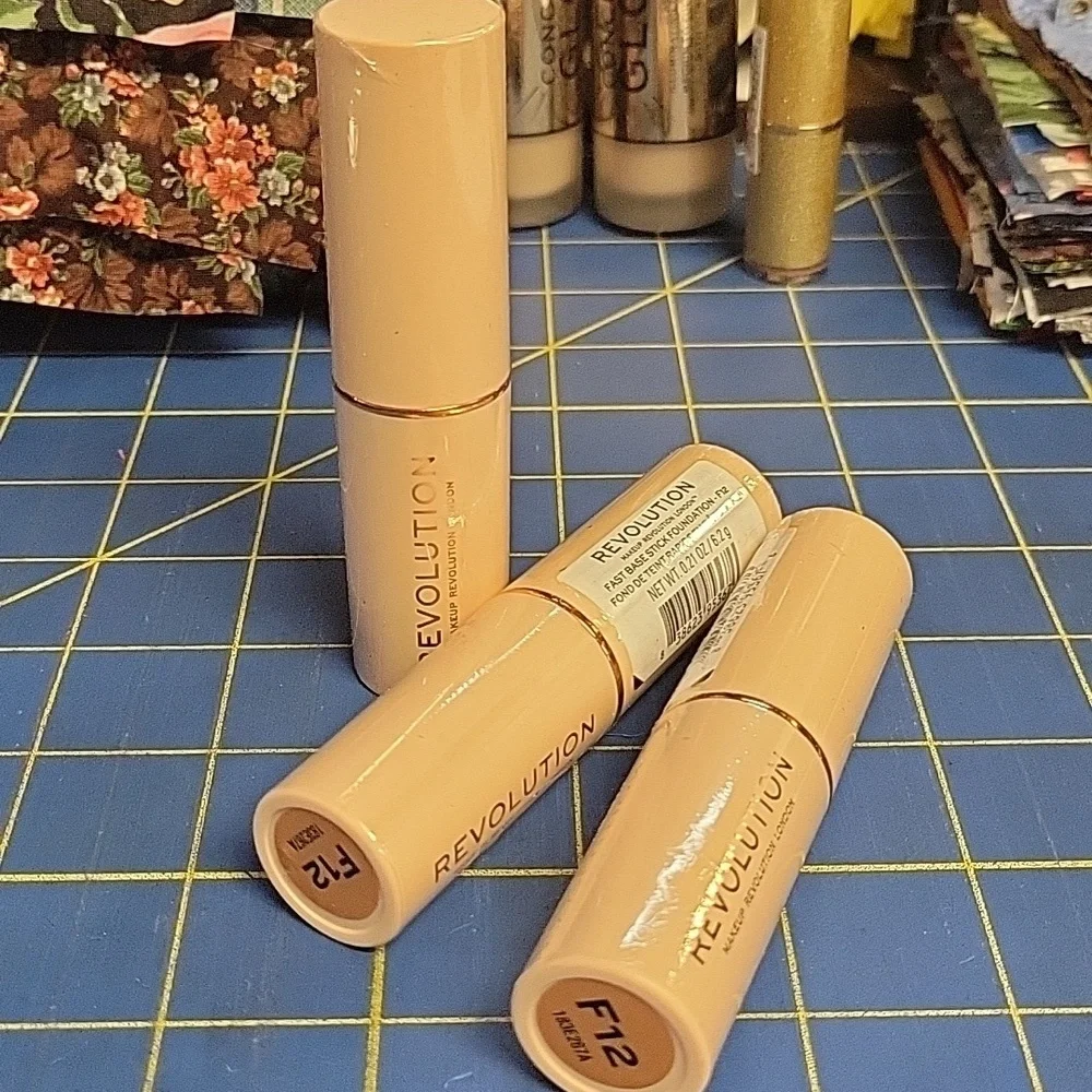 Makeup Revolution Fast Base Stick Foundation F12 New